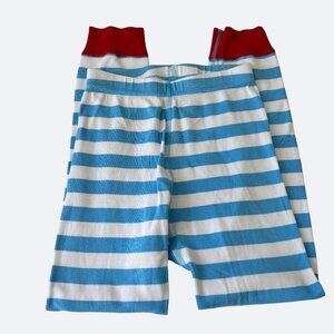 Hanna Andersson Wheres Waldo? Organic Cotton Striped Pajama Pants US 6 7 120